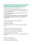 SPI Edelman Practice Questions & Answers With Detailed Rationales &vert; Instant PDF Download
