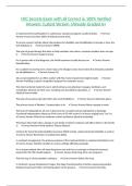CRC Secrets Exam with all Correct & 100&percnt; Verified Answers &vert;Latest Version &vert;Already Graded A&plus;
