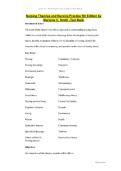 Nursing Theories and Nursing Practice 5th Edition by Marlaine C&period; Smith -Test Bank