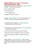MNGT 4800 Exam 1 &lpar;Ch&period; 1-4&rpar; Q & As &lpar;Verified Answers&rpar; 2026MNGT 4800 Exam 1 &lpar;Ch&period; 1-4&rpar; Q & As &lpar;Verified Answers&rpar; 2026