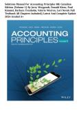 Solutions Manual for Accounting Principles 8th Canadian Edition &lpar;Volume 1&rpar; By Jerry Weygandt&comma; Donald Kieso&comma; Paul Kimmel&comma; Barbara Trenholm&comma; Valerie Warren&comma; Lori Novak &lpar;All Chapters&comma; 100&percnt; Original Verified&comma; A&plus; Grade&rpar; &lpar;Chapter 1-10&rpar;