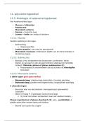 Samenvatting - hoofdstuk 11 - spijsverteringsstelsel - anatomie