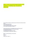 NNCC CCHT EXAM WITH QUESTIONS AND VERIFIED ANSWERS 100&percnt; GRADED A&plus; UPDATED 