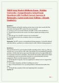 NRNP 6552 Week 6 Midterm Exam - Walden University &vert; Comprehensive Actual Exam Questions with Verified Correct Answers and Rationales &vert; Latest 2026&sol;2027 Edition &vert; Already Graded A&plus;