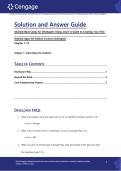 Solution Manual for Android Boot Camp for Developers Using Java&reg; 4th Edition by Corinne Hoisington &ndash; ISBN 978-0357881231 &vert; Chapters 1&ndash;12 Solutions