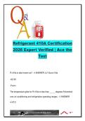Refrigerant 410A Certification 2026 &lpar;250&plus; Q&A&rpar; &ndash; HVAC R410A &ndash; High-Pressure Systems&comma; POE Oil & Charging Procedures