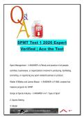 SPMT  EXAM COMPLETE PACKAGE DEAL