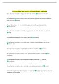 IXL Canvas biology  Exam Questions with Correct Answers