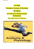 Test Bank  Essentials of Anatomy & Physiology  8th Edition  by Frederic H&period; Martini & Edwin  Bartholomew  Expert Approved Answers 100&percnt;&vert; Latest &vert;&vert;ISBN&colon;9780135203804