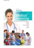 Test Bank For Pearson's Comprehensive Medical Assisting&colon; Administrative and Clinical Competencies 4th Edition by Nina Beaman &vert;&vert;ISBN&colon;9780134420202