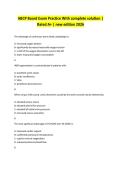 ABCP Board Exam Practice With complete solution &vert; Rated A&plus; &vert; new edition 2026 