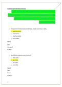 Cognition &lpar;6th Edition&rpar; &ndash; Test Bank &vert; Radvansky &vert; Latest 2023&ndash;2024 Questions & Answers &lpar;A&plus; Graded&rpar;