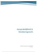 Aansprakelijkheid en verzekeringsrecht