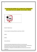 ATI RN PEDIATRIC NURSING 2023 ALIGNED WITH SCREENSHOTS EXAM QUESTIONS AND ANSWERS
