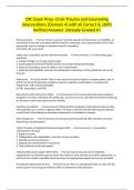 CRC Exam Prep- Crisis Trauma and Counseling Interventions &lpar;Domain 4&rpar; with all Correct & 100&percnt; Verified Answers &vert;Already Graded A&plus;
