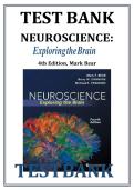 Test Bank for Neuroscience Exploring the Brain 4th Edition by Mark F&period; Bear&comma; Barry W&period; Connors&comma; Michael A&period; Paradiso &vert;Complete Answer&vert;&vert;Latest Update