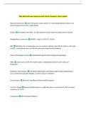 MAE 489 Final Exam Questions with Correct Answers