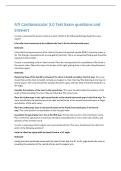ATI Cardiovascular 3&period;0 Test Exam questions and  answers 