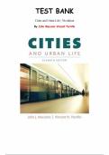 Cities and Urban Life &ndash; 7th Edition by John J&period; Macionis & Vincent N&period; Parrillo &vert; Complete Test Bank for Chapters 1&ndash;14