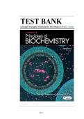 Test Bank For Lehninger Principles of Biochemistry 8th Edition By David L&period; Nelson&semi; Michael M&period; Cox &vert; 9781319228002 &vert; &vert; Chapter 1-28 &vert; All Chapters with Answers and Rationals