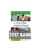 TEST BANK FOR The Human Body in Health & Disease - Hardcover 8th Edition by Kevin T&period; Patton&comma; Frank B&period; Bell ISBN&colon;978-0323734141 COMPLETE GUIDE ALL CHAPTERS COVERED 100&percnt; VERIFIED A&plus; GRADE ASSURED&excl;&excl;&excl;&excl;NEW LATEST UPDATE&excl;&excl;&excl;&excl;&excl;