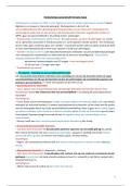 Samenvatting Persoonlijkheidspsychologie&colon; hoc&excl; 20&sol;20