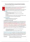 Samenvatting Evidence-based kritisch handelen&excl; 15&sol;20&excl;