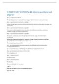 K-TEST STUDY MATERIAL Q3-1 Exam questions and  answers 
