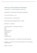 med surg 1 Exam questions and answers  oral medication forms -    topical medications -    capsule&comma; pill&comma; tablet&comma; XR&comma; elixir&comma; suspension&comma; syrup  liniment&comma; lotion&comma; ointment&comma; suppository&comma; transdermal patch  can you cut a transdermal patch&quest; -    how to docum