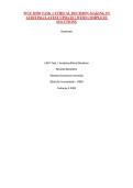 WGU D550 TASK 1 ETHICAL DECISION-MAKING IN AUDITING&vert; LATEST UPDATE &vert; WITH COMPLETE SOLUTIONS
