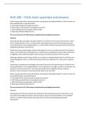 NUR 400 &ndash; FINAL Exam questions and answers 