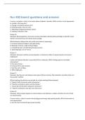 NUR 250 Exam3 questions and answers 