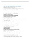 NUR 250 FINAL Exam questions and answers 