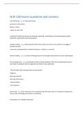 NUR 250 Exam1 questions and answers 