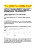 IT APPLICATIONS - D317 PRACTICE EXAM QUESTIONS WITH VERIFIED ANSWERS