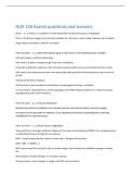 NUR 250 Exam3 questions and answers 