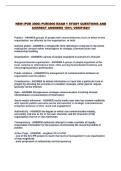 NEW &lpar;PUR 3000&rpar; PUR3000 EXAM 1 STUDY QUESTIONS AND CORRECT ANSWERS 100&percnt; VERIFIED&excl;&excl;