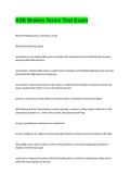 ASE Brakes Terms Test Exam 