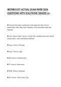 1807NRS EOT ACTUAL EXAM PAPER 2026 QUESTIONS WITH SOLUTIONS GRADED A&plus;