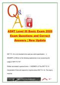 ASNT Level III Basic Exam &lpar;2026&rpar; &ndash; 120 Questions on SNT-TC-1A & CP-189 Certification Requirements