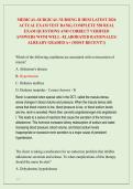 MEDICAL-SURGICAL NURSING II HESI LATEST 2026 ACTUAL EXAM TEST BANK&vert; COMPLETE 550 REAL EXAM QUESTIONS AND CORRECT VERIFIED ANSWERS WITH WELL -ELABORATED RATIONALES&sol; ALREADY GRADED A&plus; &lpar;MOST RECENT&excl;&excl;&rpar;