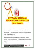 UST Actual 2026 Exam &ndash; 35 Questions on MLO Licensing&comma; NMLS & Prohibited Acts