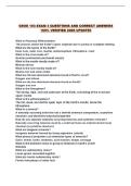 GEOG 103 EXAM 3 QUESTIONS AND CORRECT ANSWERS 100&percnt; VERIFIED 2026 UPDATE&excl;&excl;
