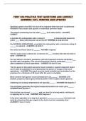FDNY G60 PRACTICE TEST QUESTIONS AND CORRECT ANSWERS 100&percnt; VERIFIED 2026 UPDATE&excl;&excl;
