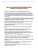 NACE CIP 1 CBT EXAM PRACTICE QUESTIONS AND CORRECT ANSWERS 100&percnt; VERIFIED 2026 UPDATE&excl;&excl;