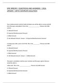EPIC RPB390 &vert; QUESTIONS AND ANSWERS &vert; 2026 UPDATE &vert; WITH COMPLETE SOLUTION