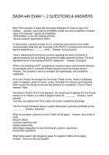 BADM 449 EXAM 1- 2 QUESTIONS & ANSWERS