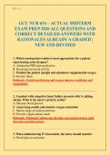 GCU NUR 634 &ndash; ACTUAL MIDTERM EXAM PREP 2026 ALL QUESTIONS AND CORRECT DETAILED ANSWERS WITH RATIONALES ALREADY A GRADED &vert; NEW AND REVISED