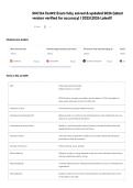 SNCOA Test&num;2   Exam fully solved & updated 2026 &lpar;latest version verified for accuracy&rpar; &vert; 20252026 Latest&excl;&excl; 