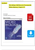 COMPLETE TEST BANK FOR&colon; Microbiology with Diseases by Taxonomy 6th Edition by Robert Bauman &lpar;Author&rpar; Latest Update&period;